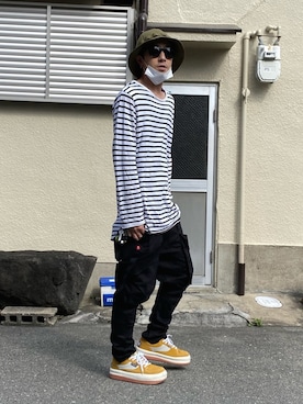 「NorthWave」｜endyさん（メンズ・173cm）の春コーディネート