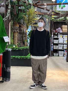 endyさん（メンズ・173cm）の春コーディネート