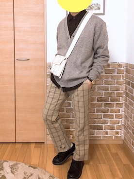 「バーバリー」｜「アイテム（腕時計）」を使った、Na.2さん（メンズ・170cm）の秋コーディネート