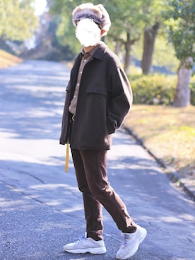 「菅田将暉」｜「アイテム（ジャケット/アウター）」を使った、Na.2さん（メンズ・170cm）の秋コーディネート