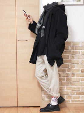 Na.2さん(メンズ・170cm)の冬コーディネート