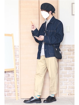 Na.2さん(メンズ・170cm)の春コーディネート