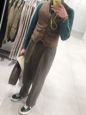 中野 大夢さん（メンズ・172cm）の冬コーディネート