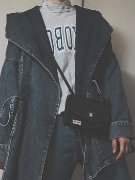 「mini（ミニ）のアイテム」を使った、セラ子さん（レディース・162cm）の春コーディネート