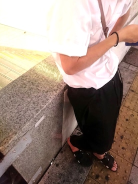 「RAY CASSIN（レイカズン）のアイテム」を使った、 Hideakiさん（メンズ・165cm）の夏コーディネート