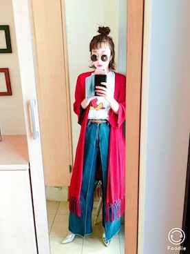 「ジーユー」｜なさん（レディース・161cm）の秋コーディネート