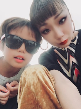 「祭り」｜「アイテム（パンツ）」を使った、なさん（レディース・161cm）の春コーディネート