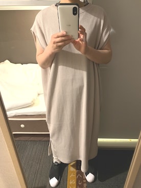 「CIAOPANIC TYPY（チャオパニックティピー）のアイテム（レッグウェア）」を使った、RRSさん（レディース・159cm）の春コーディネート