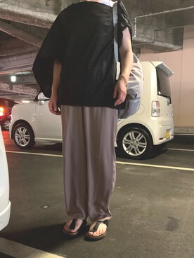 RRSさん（レディース・159cm）の夏コーディネート