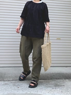 RRSさん（レディース・159cm）の夏コーディネート