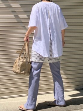 RRSさん（レディース・159cm）の夏コーディネート