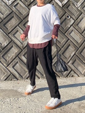 RRSさん（レディース・159cm）の秋コーディネート