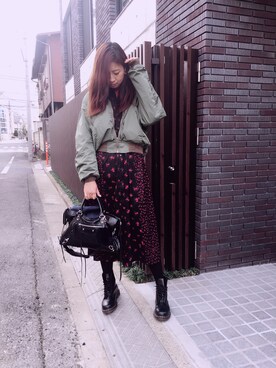 「スプリングSENSEOFPLACE」｜一琳 ilinさん（レディース・173cm）の春コーディネート