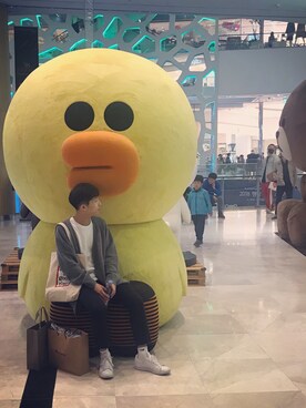 「Have a good time（ハバグッタイム）のアイテム（ジャケット/アウター）」を使った、yolinnさん（メンズ・173cm）の秋コーディネート