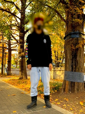 「spitfire（スピットファイア）のアイテム」を使った、luvsk8さん（メンズ・183cm）の秋コーディネート