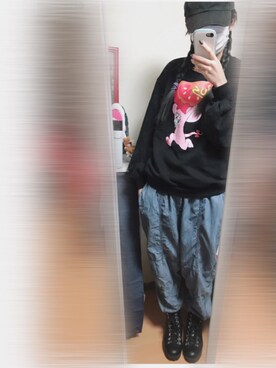 コッペパンさん（レディース・163cm）の冬コーディネート