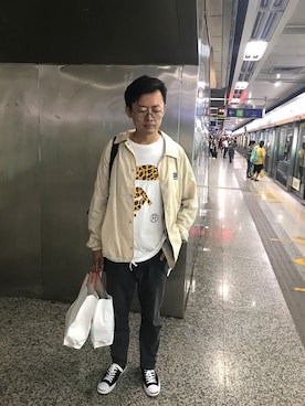 「ALTAMONT（オルタモント）のアイテム」を使った、Demo Luさん（メンズ・182cm）の秋コーディネート