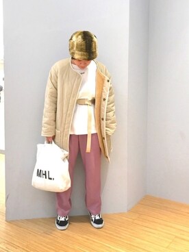 「Another Edition」｜「アイテム（その他）」を使った、artless。。。mushさん（レディース・152cm）の冬コーディネート