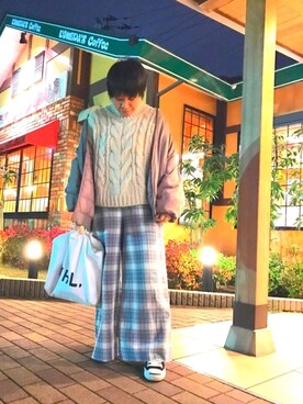 「Kastane」｜「アイテム（MA-1）」を使った、artless。。。mushさん（レディース・152cm）の冬コーディネート