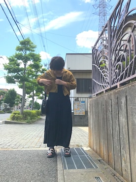 「祭り」｜「アイテム（ワンピース/ドレス）」を使った、artless。。。mushさん（レディース・152cm）の夏コーディネート