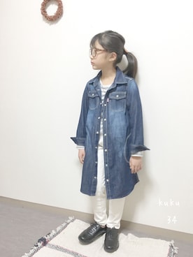 kukuさん(キッズ・120cm)の冬コーディネート