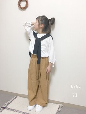 kukuさん（キッズ・120cm）の冬コーディネート