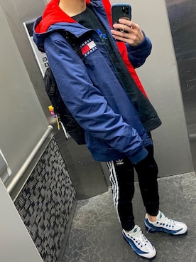 「COOOPER」｜🐶さん（メンズ・175cm）の冬コーディネート