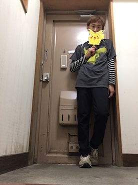 「NEW BALANCE（ニューバランス）のMRL996（スニーカー、グレー系）」を使った、naoyaさん（メンズ）の夏コーディネート