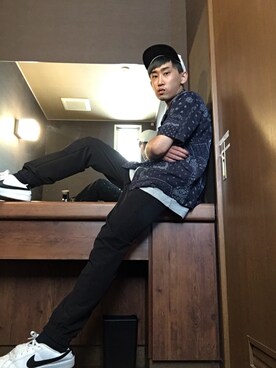 naoyaさん（メンズ・168cm）の夏コーディネート