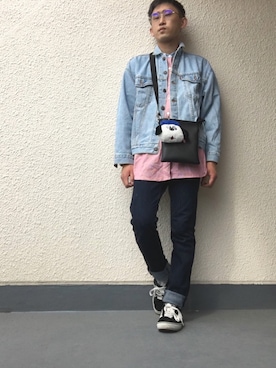 naoyaさん（メンズ・169cm）の春コーディネート