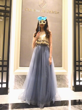 「婚宴」｜Krissyさん（レディース・173cm）の冬コーディネート