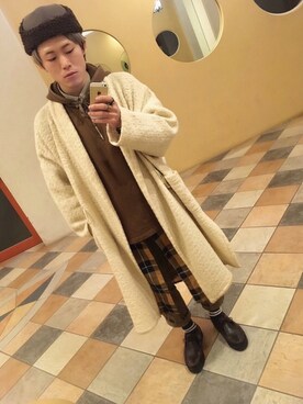 「SHIPS Days（シップスデイズ）のアイテム」を使った、よへさん（メンズ・170cm）の冬コーディネート