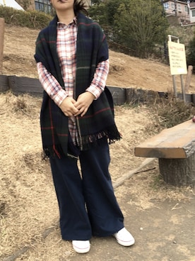「FINAL DECISION（ファイナルディシジョン）のアイテム」を使った、sa7koさん（レディース・158cm）の冬コーディネート