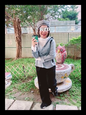 「台灣」｜WED.さん（レディース・157cm）の秋コーディネート