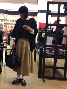 「Jeffrey Campbell（ジェフリーキャンベル）のアイテム（スリッポン）」を使った、のの♪さん（レディース・162cm）の春コーディネート