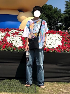 「ZUNI（ズニ）のアイテム」を使った、さいとう たくみさん（メンズ・169cm）の夏コーディネート