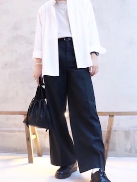 う。さん（メンズ・176cm）の秋コーディネート