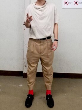 uuy相互フォローさん(メンズ・170cm)の夏コーディネート