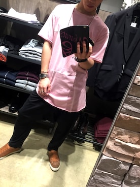 「semantic design（セマンティックデザイン）のアイテム（アクセサリー）」を使った、KAITOさん（メンズ・156cm）の秋コーディネート
