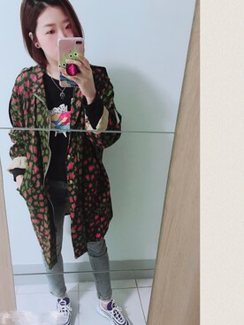 「lazybone（レイジーボーン）のアイテム」を使った、JessicaLaiさん（レディース・164cm）の秋コーディネート