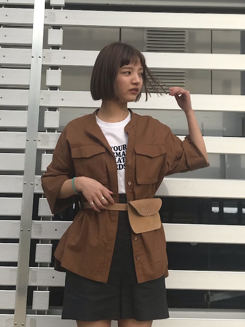 Kaori Sekiguchi ビューティ ユース ユナイテッドアローズ 北千住店 Beauty Youth United Arrowsのシャツ ブラウスを使ったコーディネート Wear