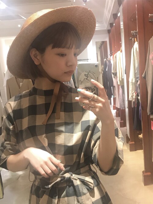 Kaori Sekiguchi ビューティ ユース ユナイテッドアローズ 北千住店 Beauty Youth United Arrowsのワンピースを使ったコーディネート Wear