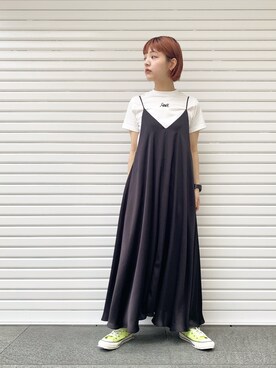 Kaori Sekiguchiさん(レディース・156cm)の春コーディネート