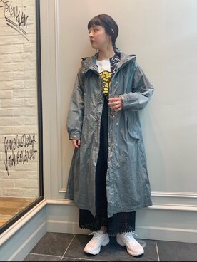 Kaori Sekiguchiさん（レディース・156cm）の冬コーディネート