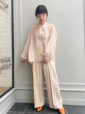 「BEVERLY（ビバリー）のアイテム」を使った、Kaori Sekiguchiさん（レディース・156cm）の春コーディネート