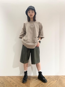 「ベーシック/トラッド」｜Kaori Sekiguchiさん（レディース・156cm）の夏コーディネート