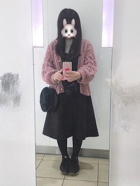 「カメラ女子」｜「アイテム（その他）」を使った、ゆいさん（レディース・148cm）の春コーディネート