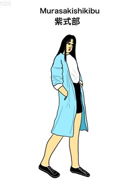 「紫式部のアイテム（ジャケット/アウター、ブルー系）」を使った、BUSONさんの秋コーディネート