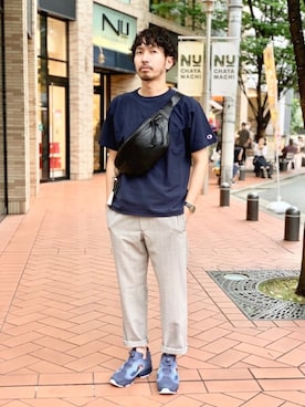 Keigoさん（メンズ・180cm）の夏コーディネート