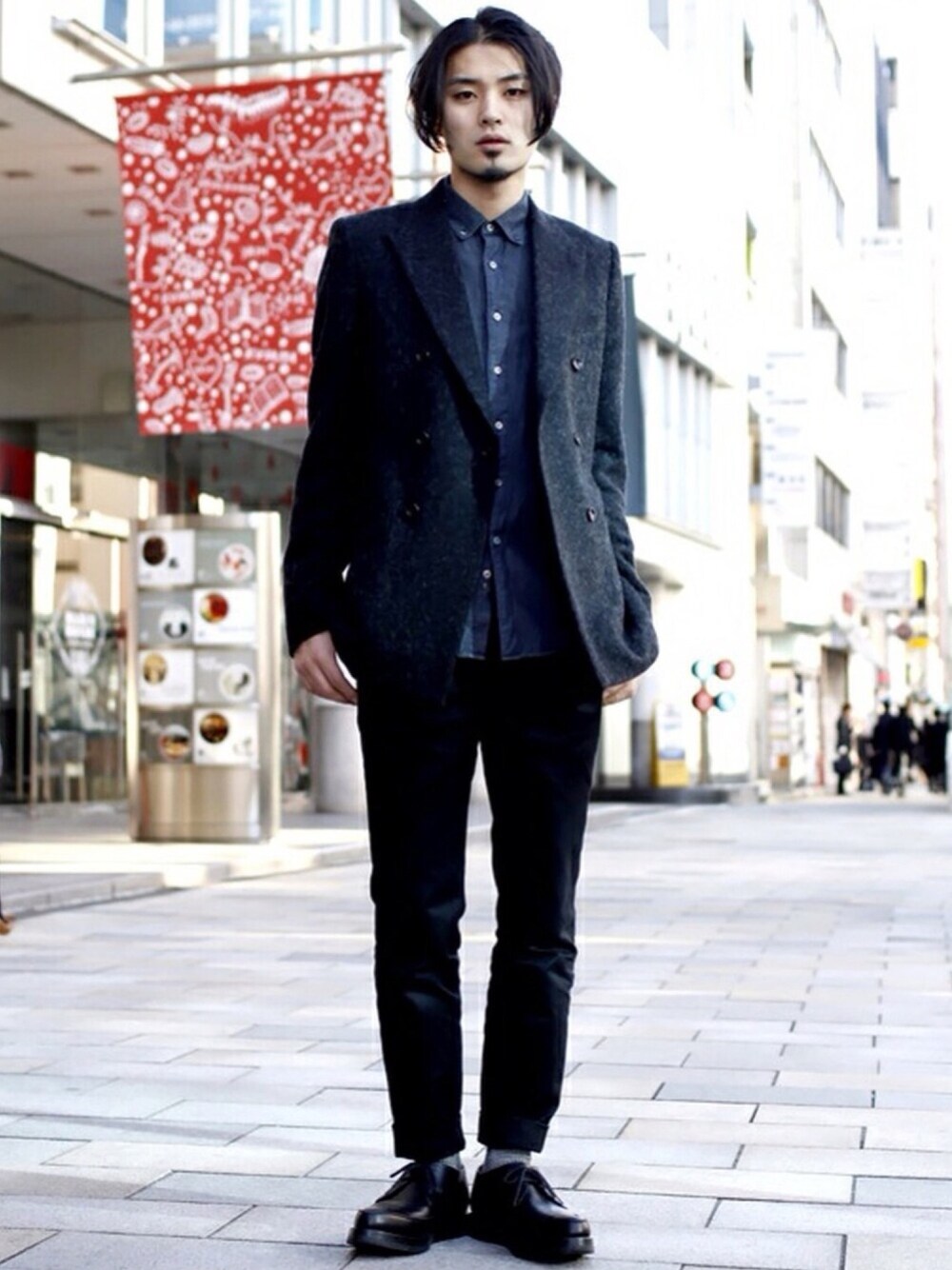 佐藤友哉|JOHNLAWRENCESULLIVANのパンツを使ったコーディネート WEAR